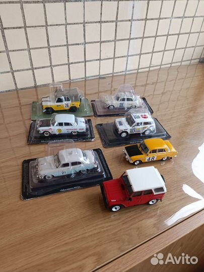 Автолегенды СССР 1:43 спец выпуски