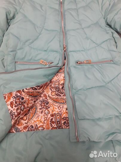 Куртка зимняя для девочки 140 рост