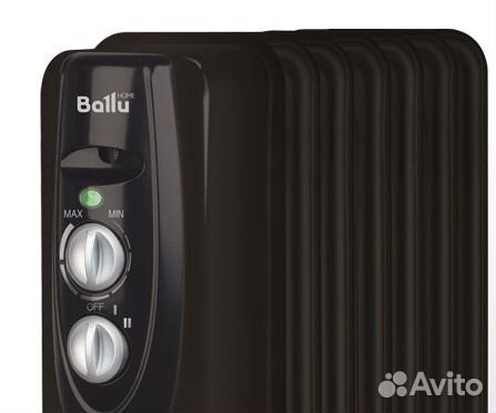 Масляный радиатор Ballu (Classic black) BOH/CL-09B