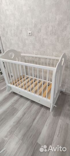 Детская кровать и матрас ортопедический