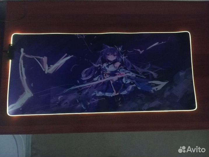 Компьютерный коврик с подсветкой