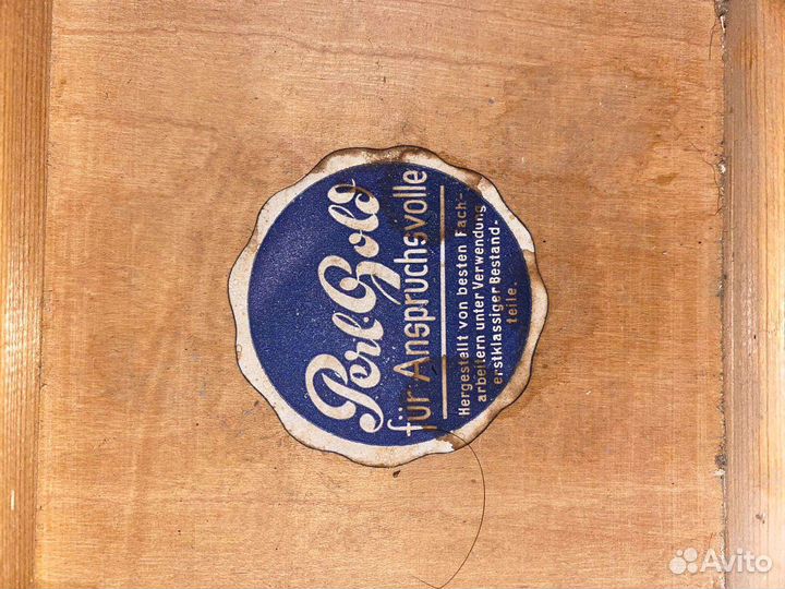 Мастеровая немецкая гитара Perl Gold 1954 г