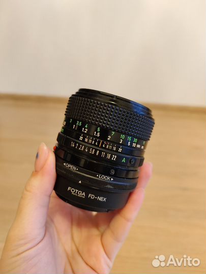 Объектив canon 50mm F1.4