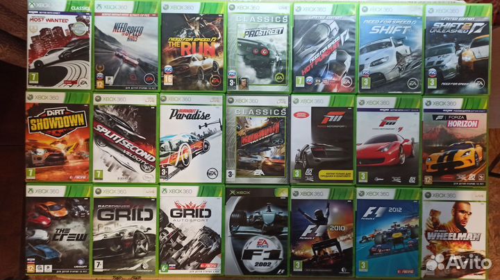 Гонки на дисках для Xbox 360