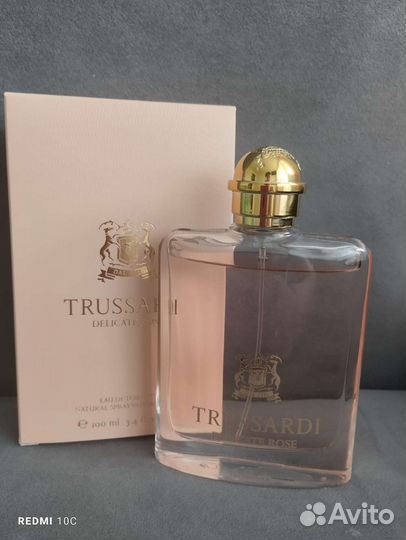 Trussardi delicate rose духи женские
