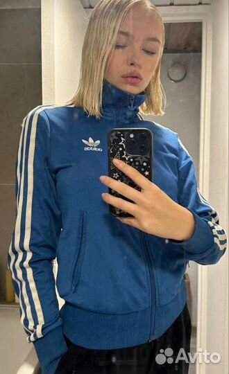 Винтажная олимпийка Adidas trefoil jacket 90s