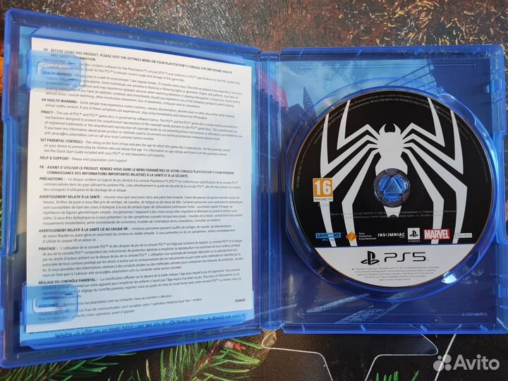 Человек паук 2 ps5 диск