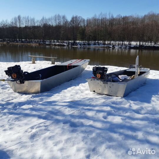 Лодка болотоход