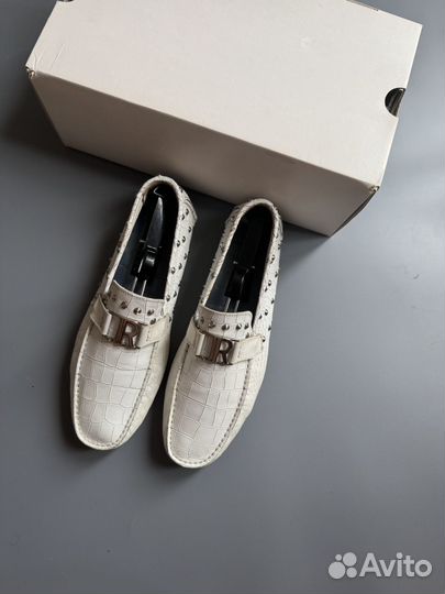 Мокасины John Richmond кожа Italy