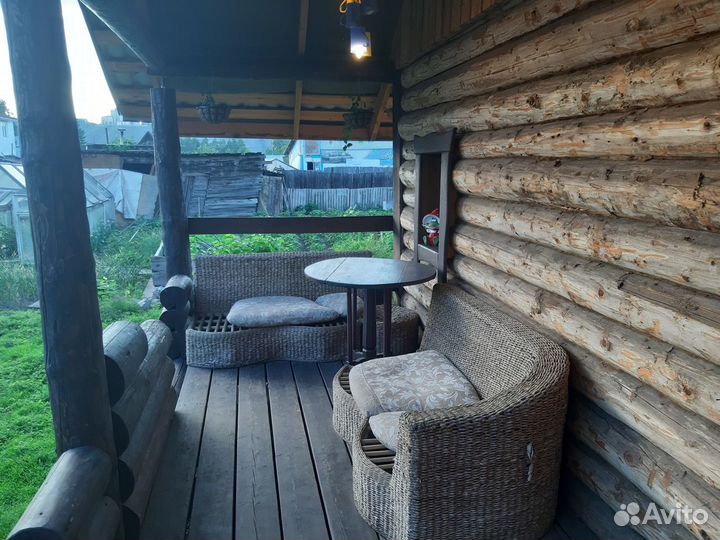 Русская баня на дровах