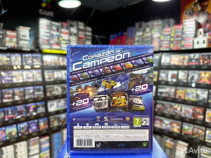 Игры для PS4: Тачки 3: Навстречу победе