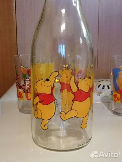 Набор стаканов с бутылкой Disney