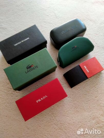 Солнцезащитные очки Lacoste Prada Armani