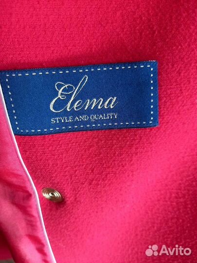 Пальто для девочки подростка. Фирмы Elema.42-44 р