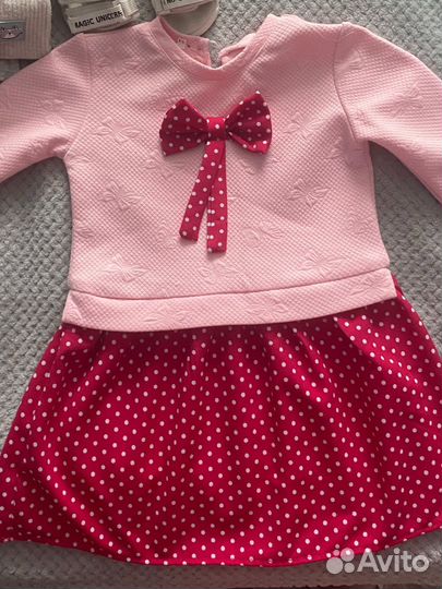 Вещи пакетом для девочки 86-104