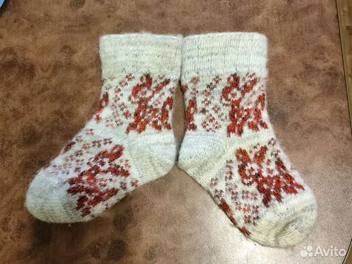 Носки из собачьей шерсти