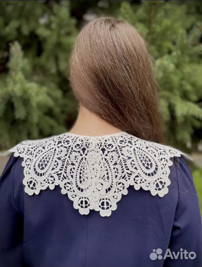 Воротник съемный белый