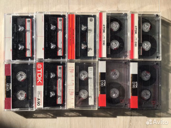 Аудиокассеты с записью