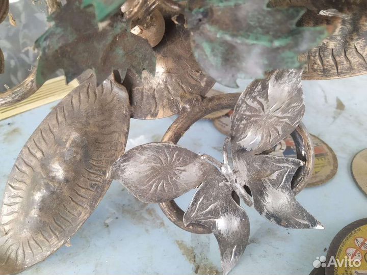 Люстра кованная бу