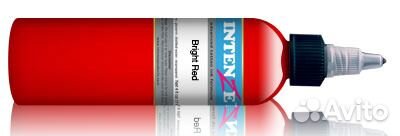 Тату (tattoo) чернила (пигмент) красный Intenze