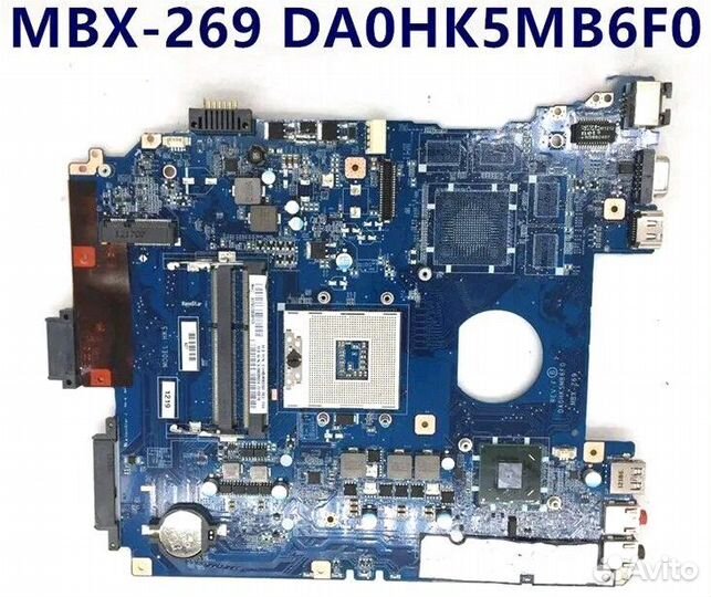 Материнская плата MBX-269 HM70 DA0HK5MB6F0