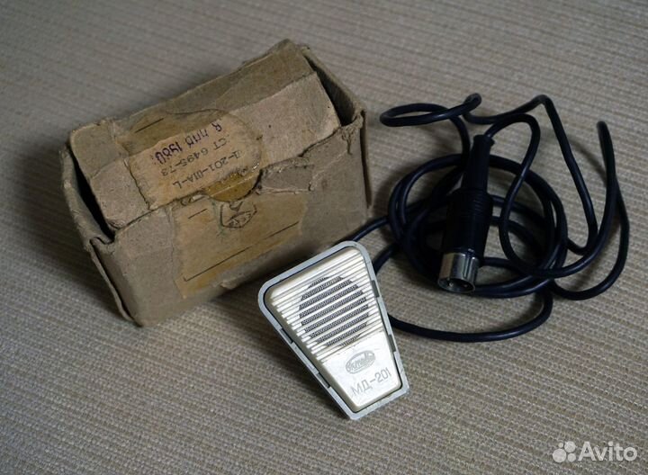 Микрофон Октава мд-201 (СССР 1980 г), новый в уп