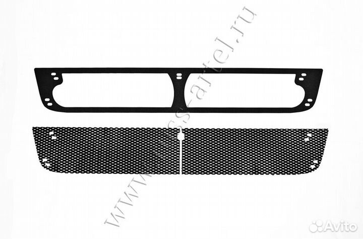 Защит.сетка перед.бампера Toyota Hilux sbth-044502