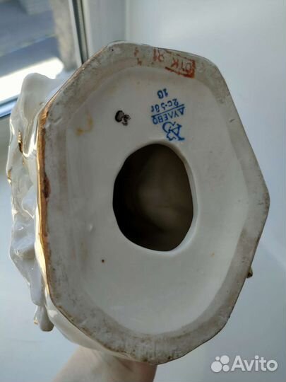 Статуэтка Цапля и лягушка