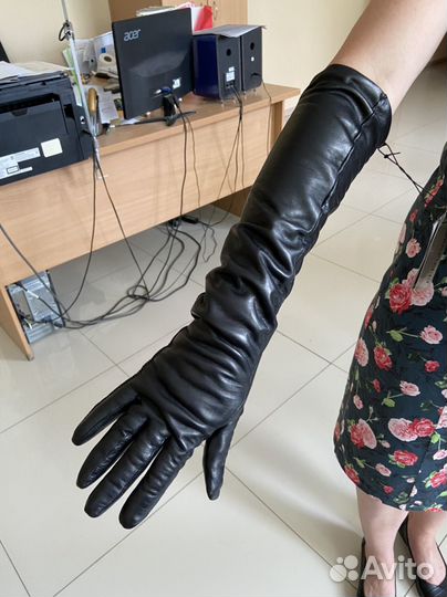 Длинные перчатки 49 см