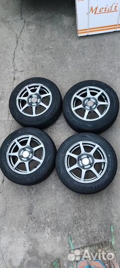 Диски r14 кованые в сборе с резиной