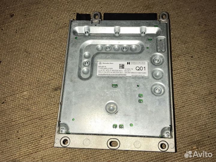 Усилитель музыки Мерседес мл гл 164
