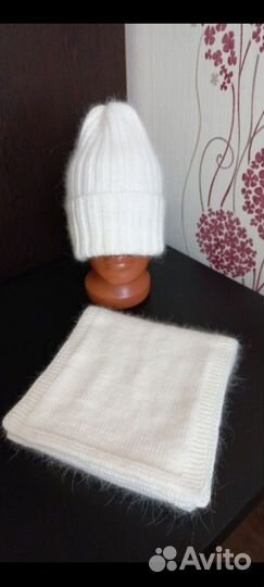 Шапка женская и шарф