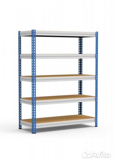 Стеллаж грузовой мкф 5 полок 300 кг 15505-2,0