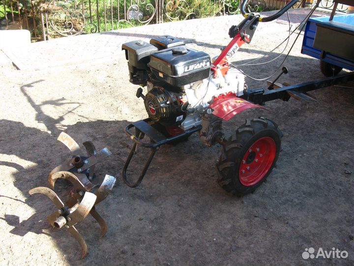 Мотоблоки и культиваторы с прицепом