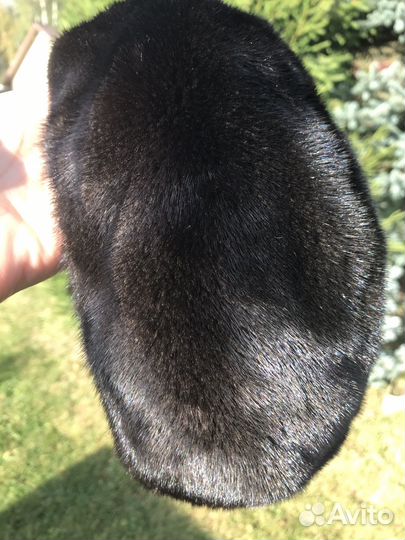 Берет женский норковый