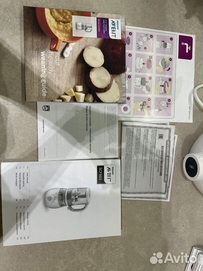 Пароварка блендер philips avent