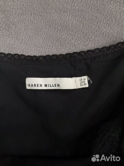 Шелковый сарафан Karen millen 44 (uk10)