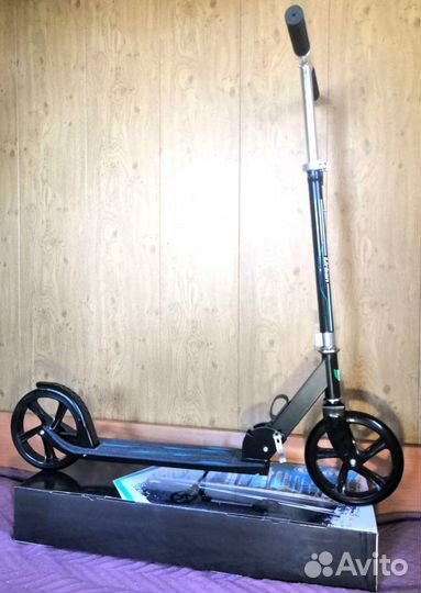 Самокат двухколесный Scooter PU-200,180. Новый