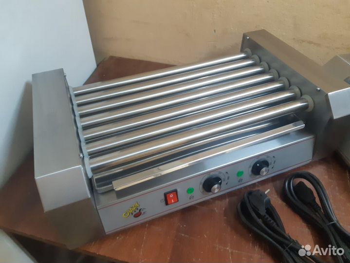 Гриль роликовый для хот догов