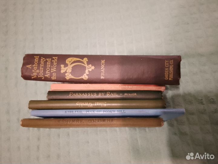 Старинные антикварные книги на английском языке