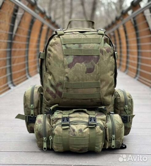Рюкзак туристический хаки 50 л