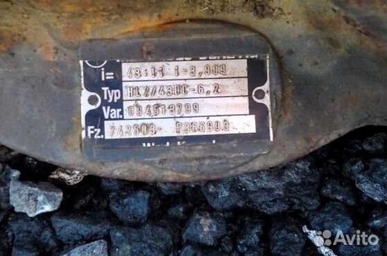 Редуктор заднего моста Mercedes-Benz Atego