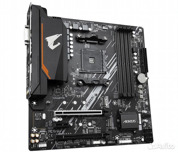 Материнская плата Gigabyte B550M Aorus Elite