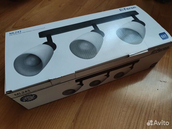 Светильник настенно-потолочный Feron ML243 новый