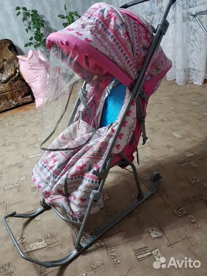 Санки коляска ника