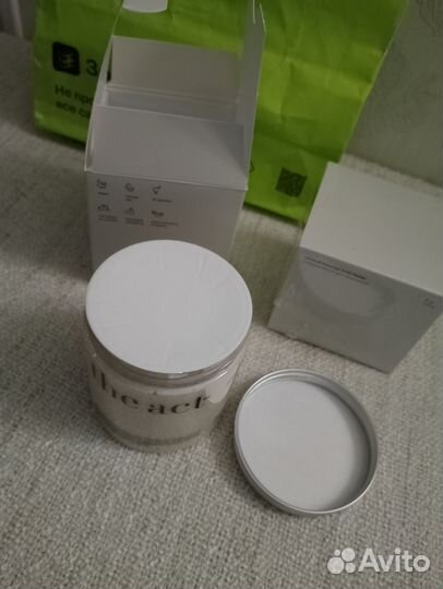 Скраб-бальзам и твёрдое масло the act за все