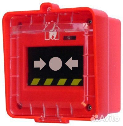 Кнопка тревожная пожарная Ладога ипр-рк