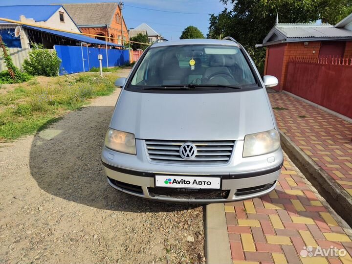 Volkswagen Sharan 1.9 AT, 2007, 549 км