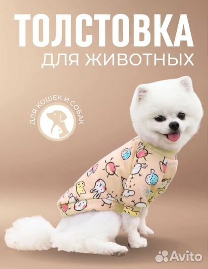 Толстовка для кошек и собак