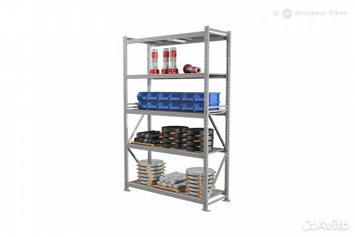 Стеллаж MS Pro 300/150x80/5